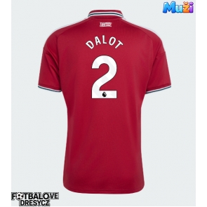 Manchester United Diogo Dalot #2 Domácí Dres 2026-27 Krátký Rukáv
